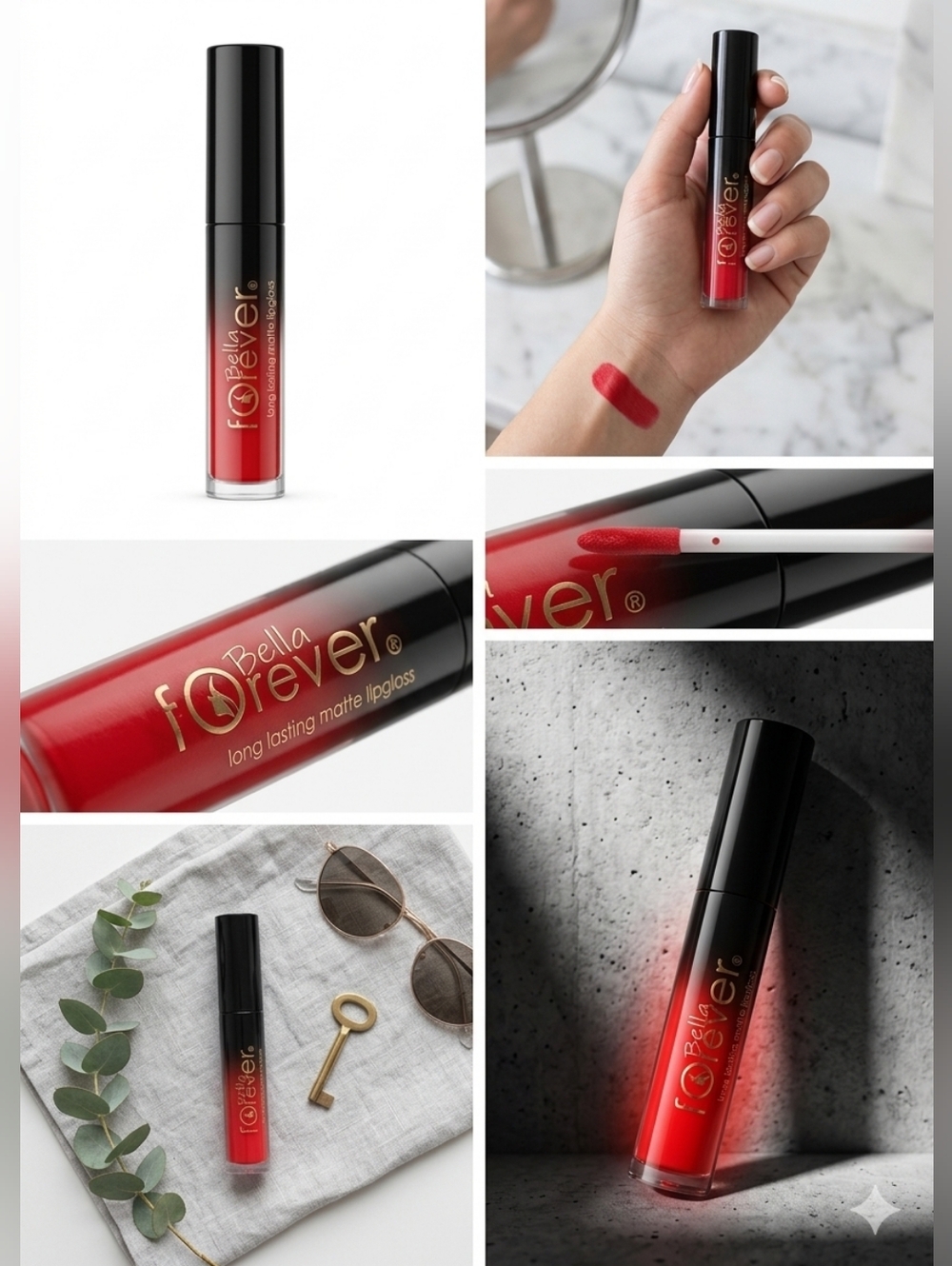 Forever Bella Long Lasting Matte lip gloss